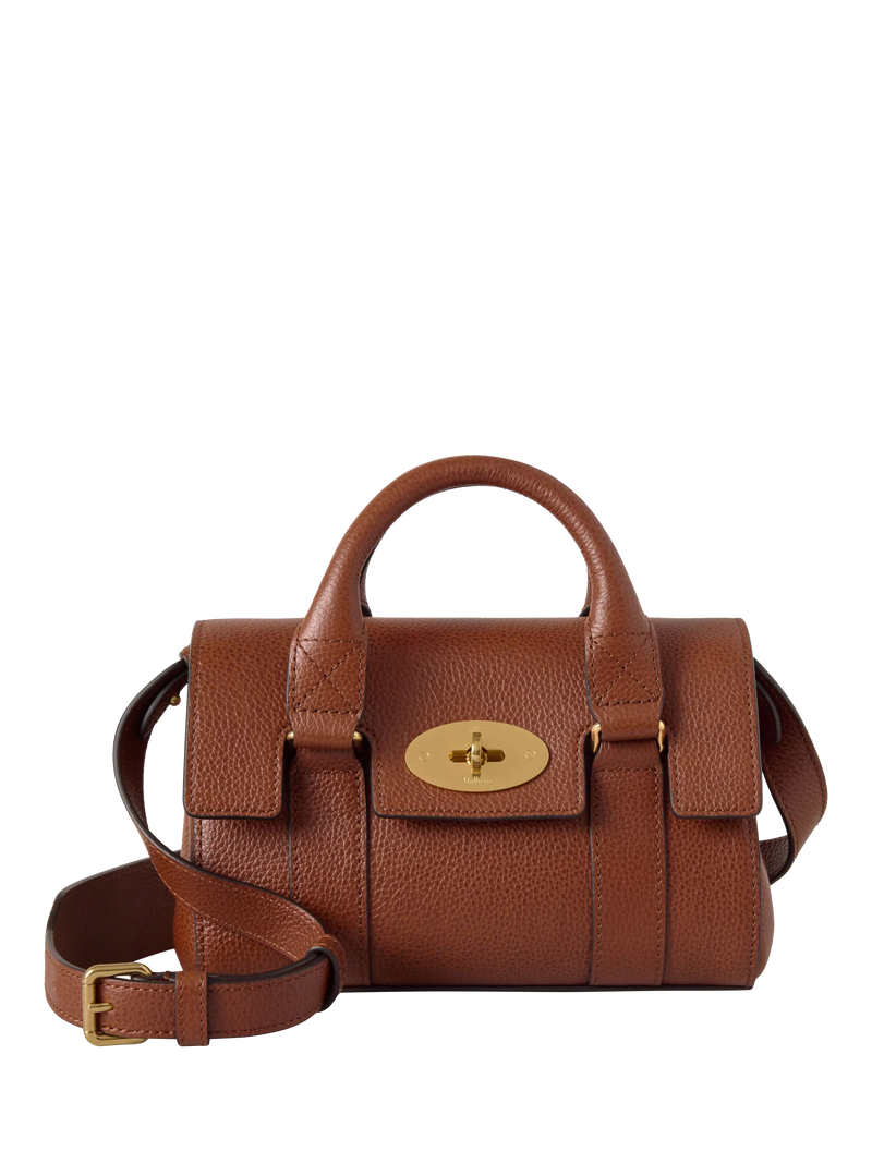 Mulberry Mini Heritage Bayswater Leather Shoulder Bag