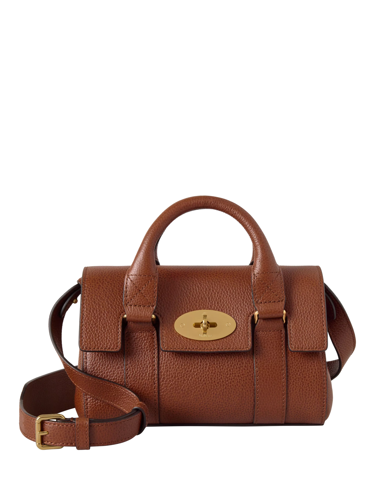Mulberry Mini Heritage Bayswater Leather Shoulder Bag