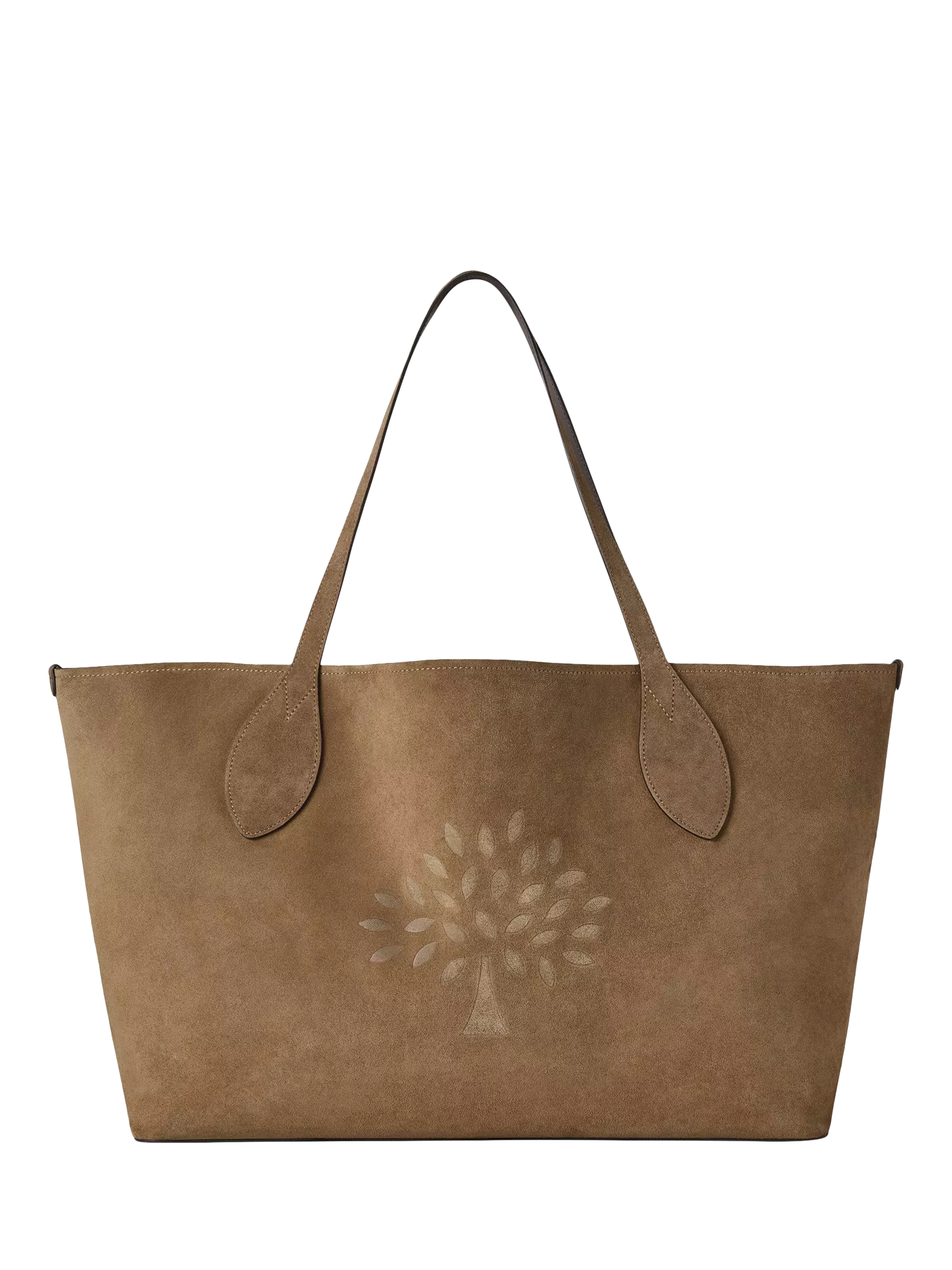 Mulberry Oversized Suede Tree Tote Bag