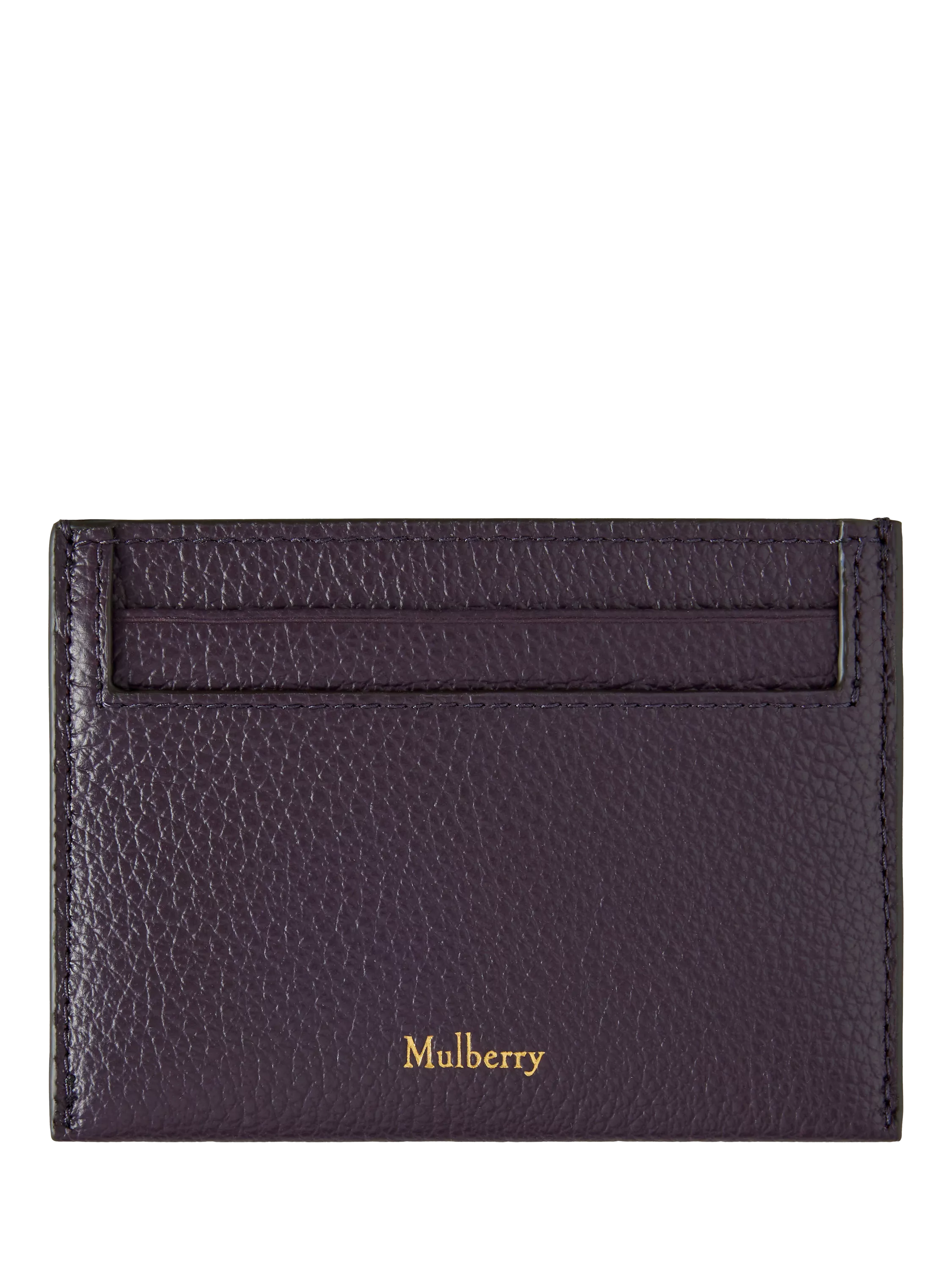 Mulberry Continental Small Classic Grain Leather Credit Card Slip