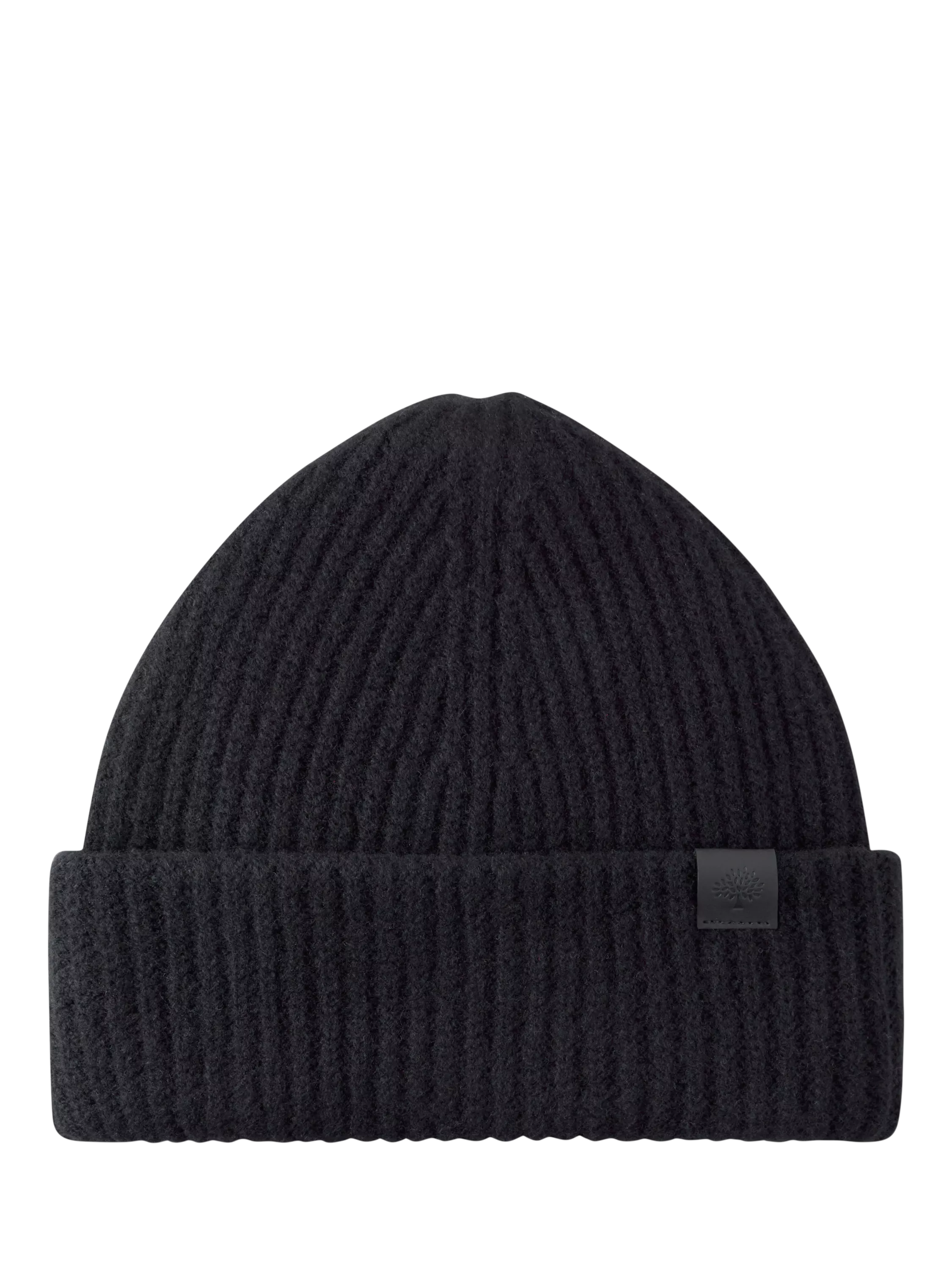 Mulberry Chunky Ribbed Beanie Hat