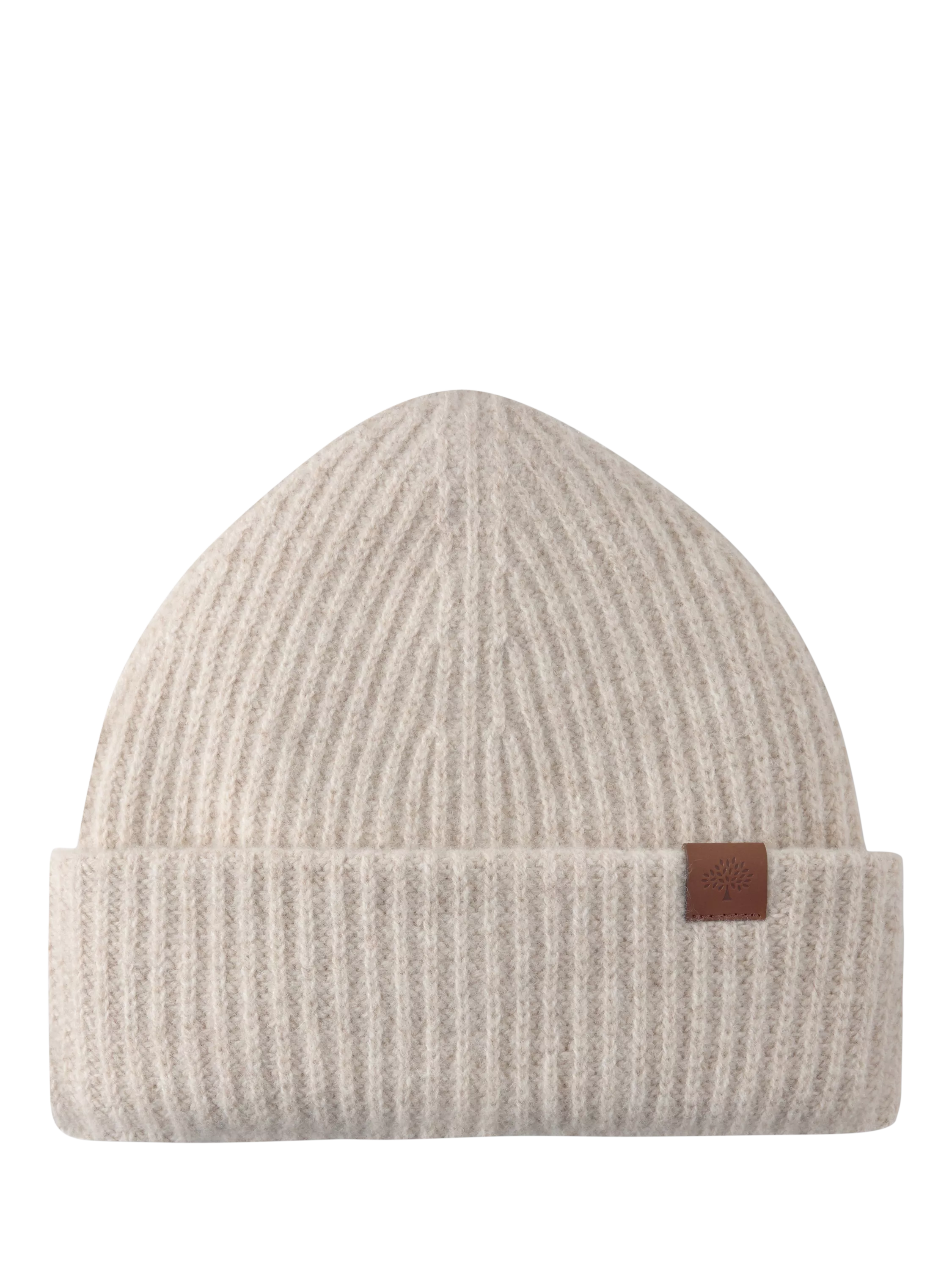 Mulberry Chunky Ribbed Beanie Hat
