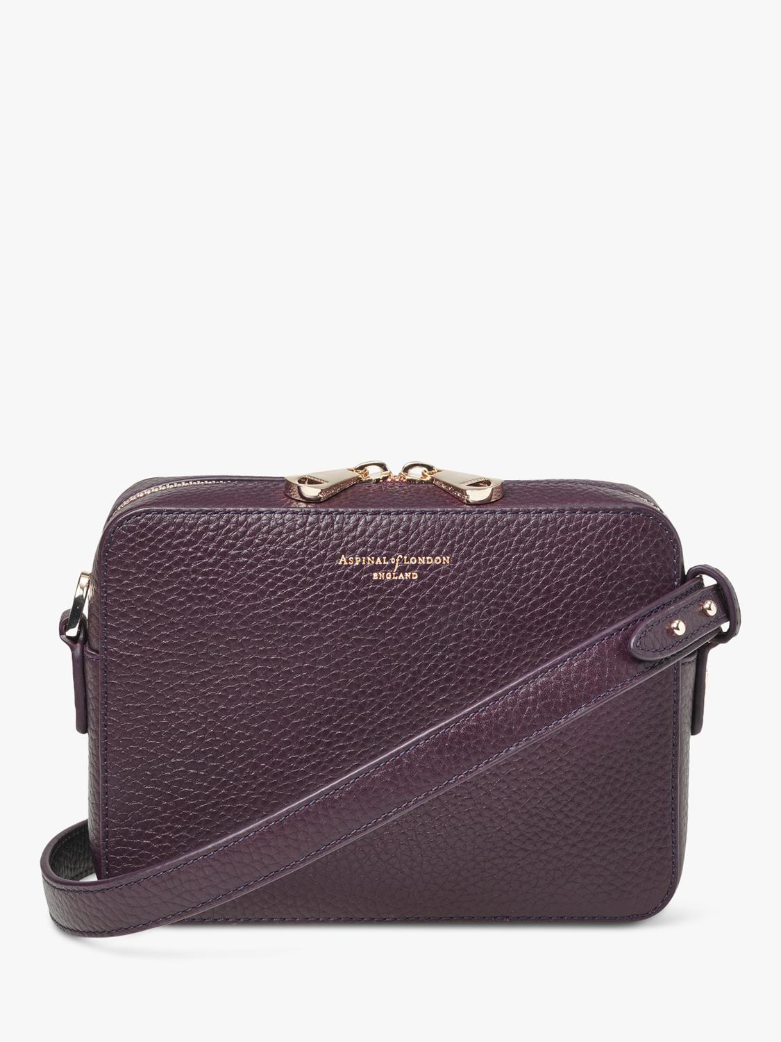Aspinal of London leather camera bag fig - British product