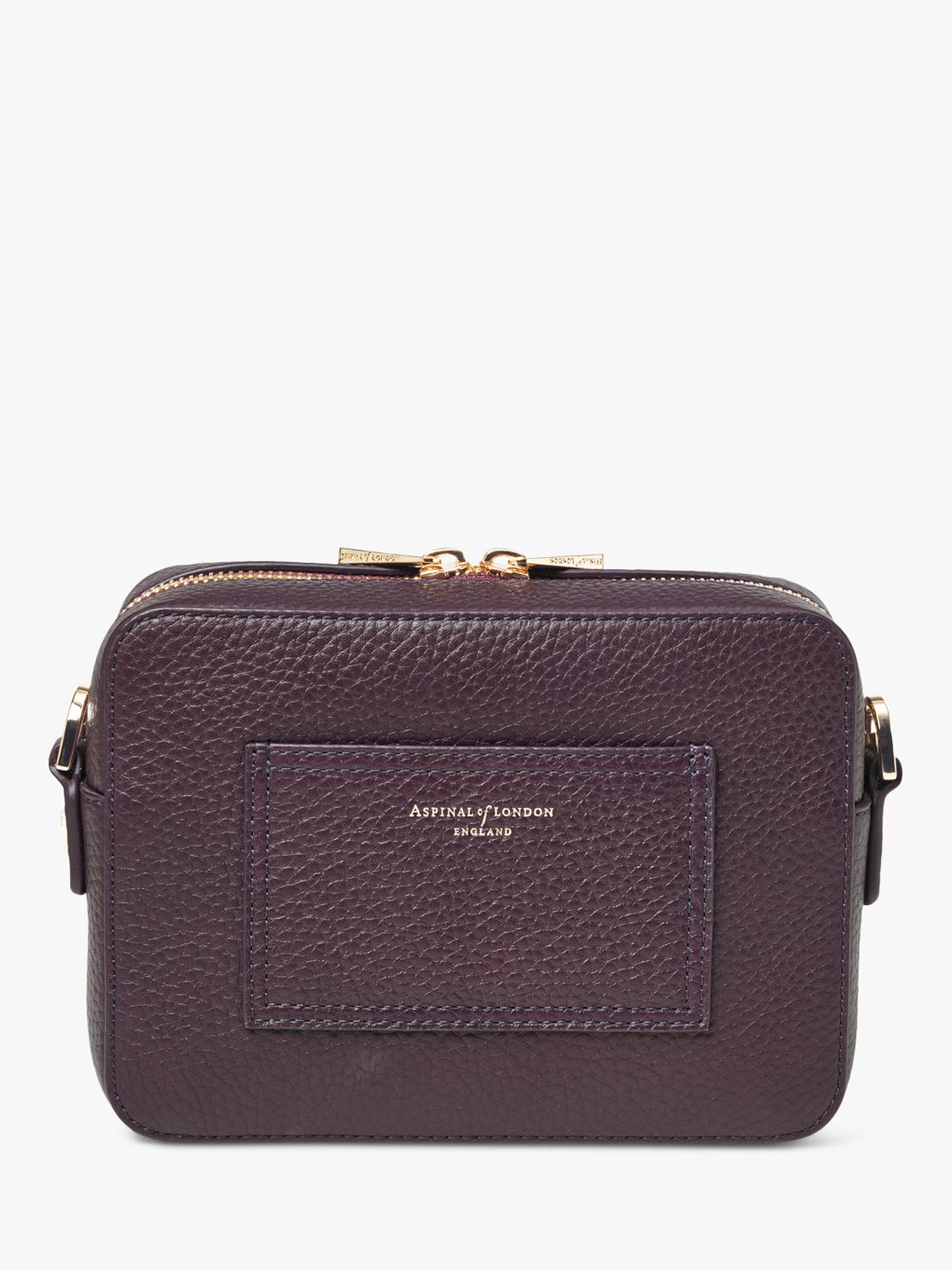 Aspinal of London leather camera bag fig - British product