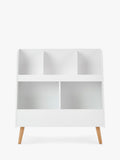 Obaby Maya nursery toy storage white and natural, UK version