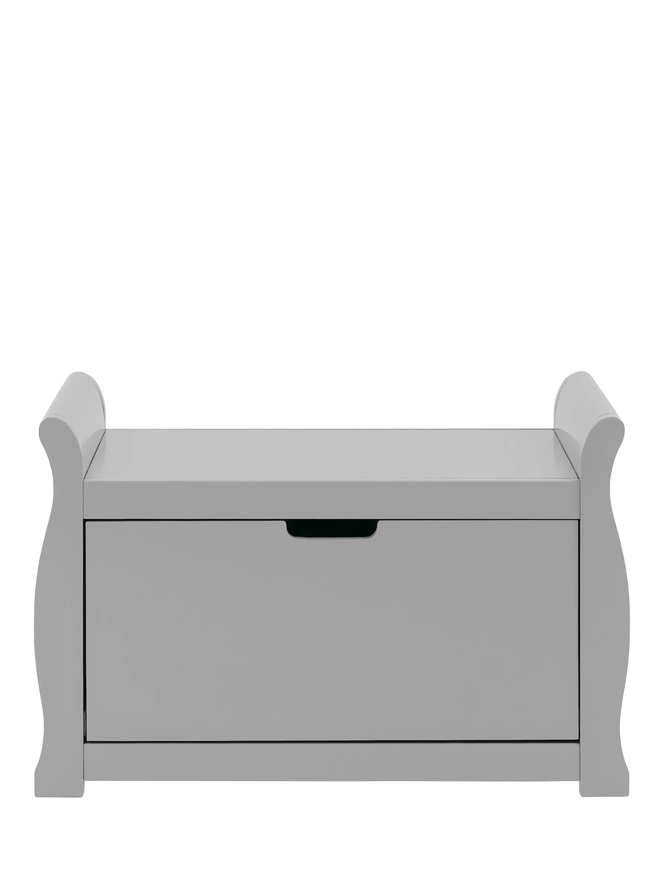 Obaby Stamford toy box warm grey - British product