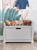 Obaby Stamford toy box warm grey - British product