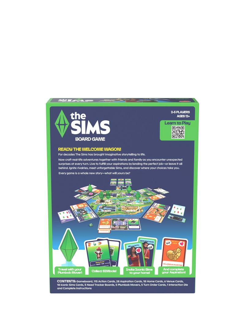 Goliath The Sims board game for 2-5 players, UK version