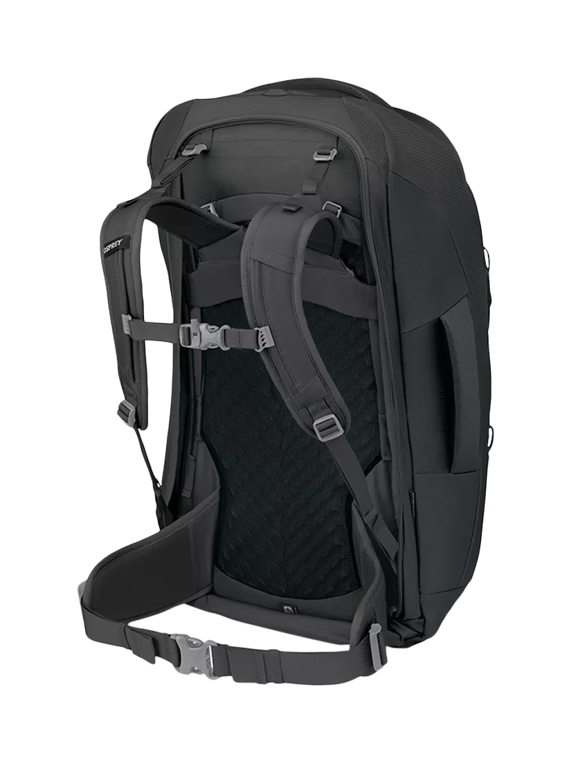 Osprey Fairview family backpack 70L black, UK version