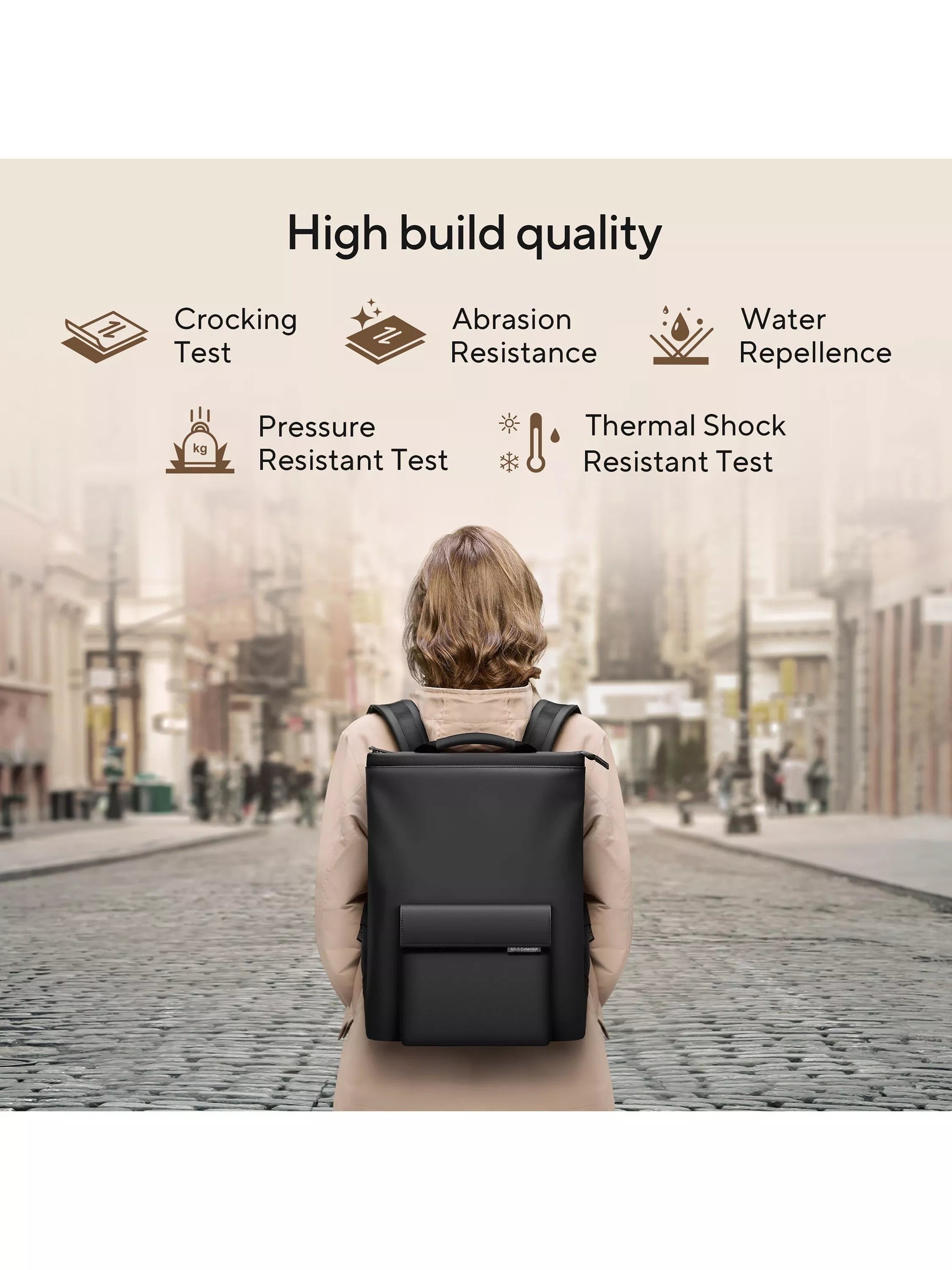 ASUS Vigour Backpack for 16 inch laptops, UK version
