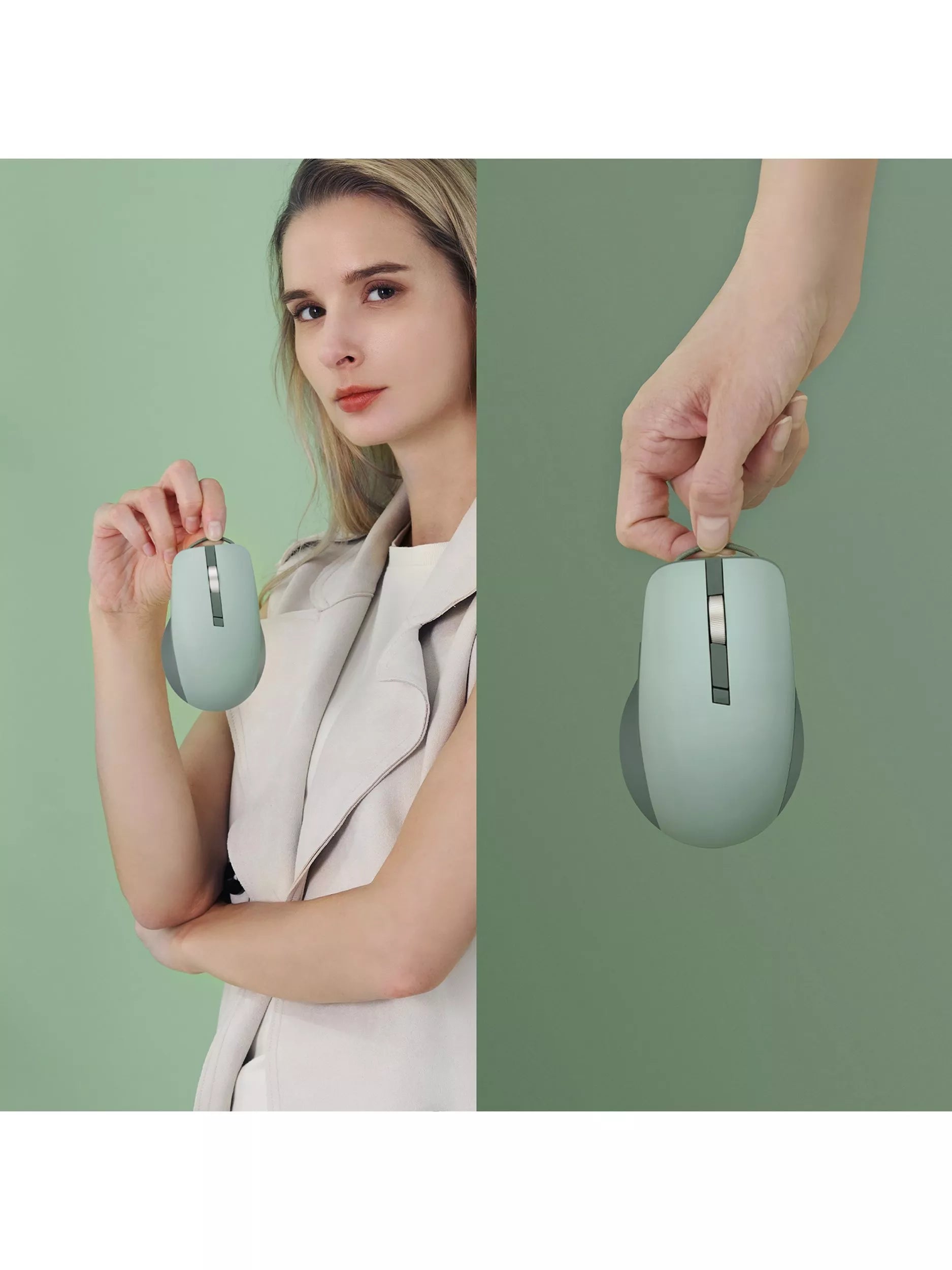 ASUS mouse Silent Plus Green Tea Latte, imported from the UK