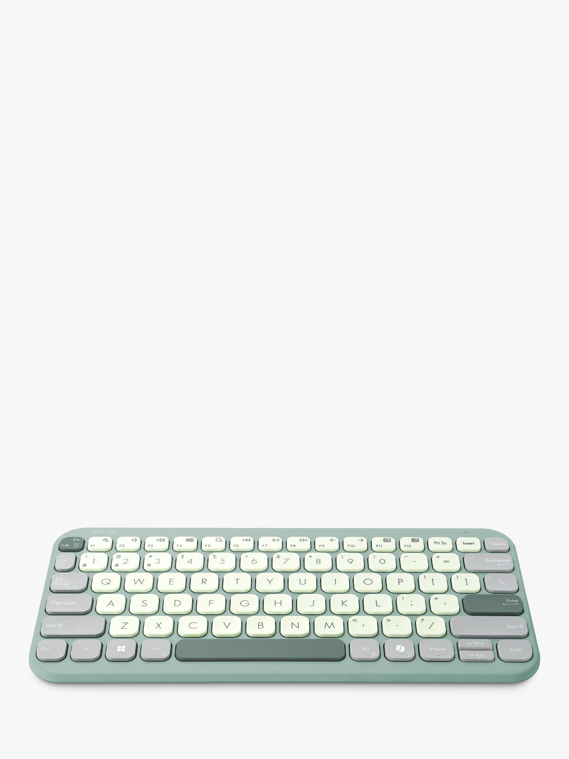 ASUS compact wireless keyboard Green Tea Latte (British brand)