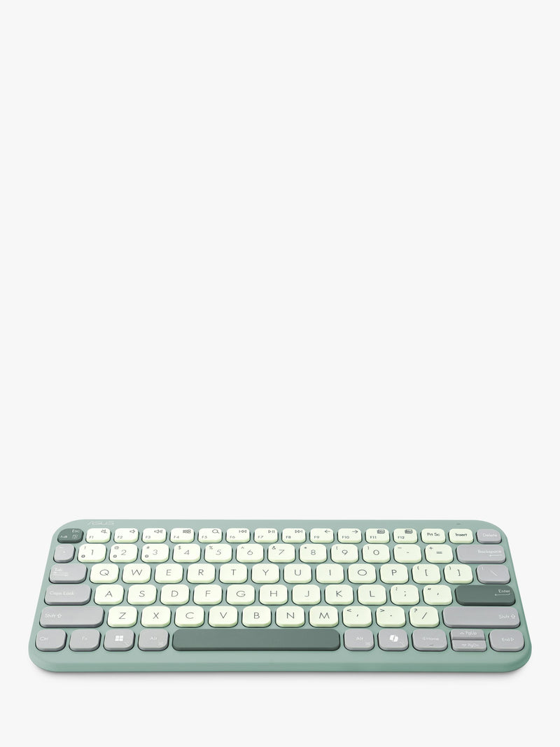 ASUS compact wireless keyboard Green Tea Latte (British brand)