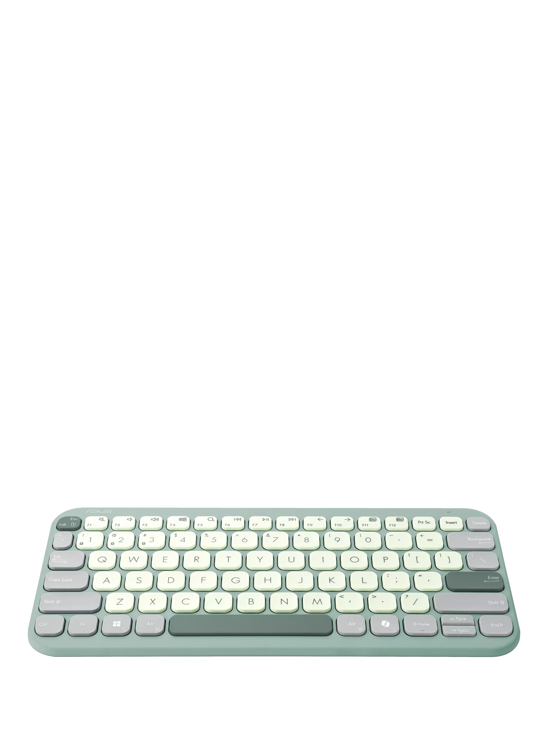 ASUS compact wireless keyboard Green Tea Latte (British brand)