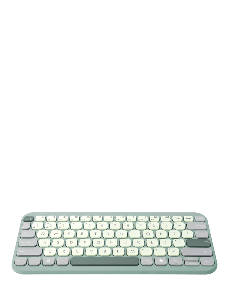 ASUS compact wireless keyboard Green Tea Latte (British brand)