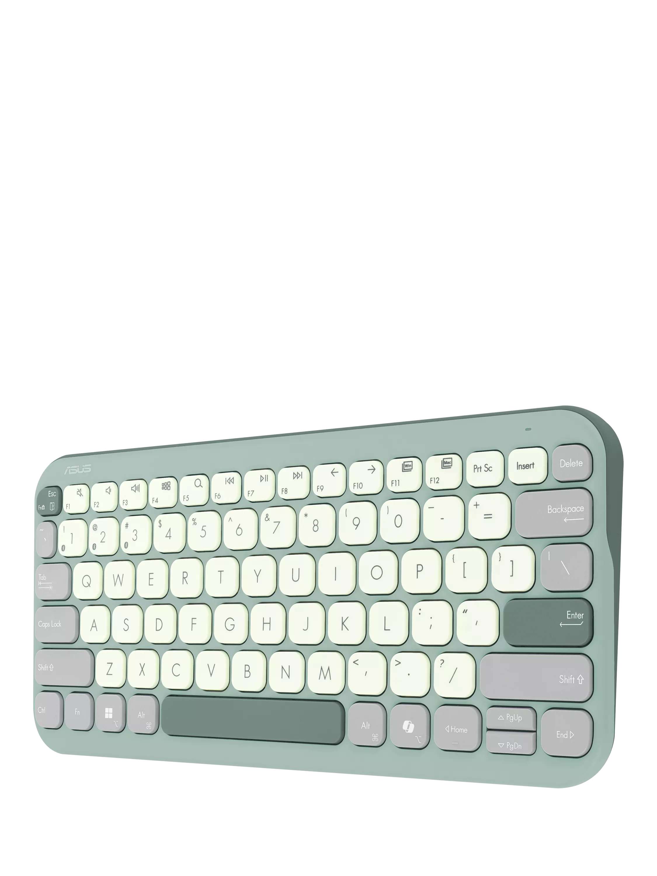 ASUS compact wireless keyboard Green Tea Latte (British brand)