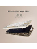 ASUS compact wireless keyboard Green Tea Latte (British brand)
