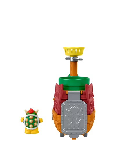 John Lewis Fisher-Price Little People Super Mario My Mario Bowser's Airship Playset- Buy online at McGrocer