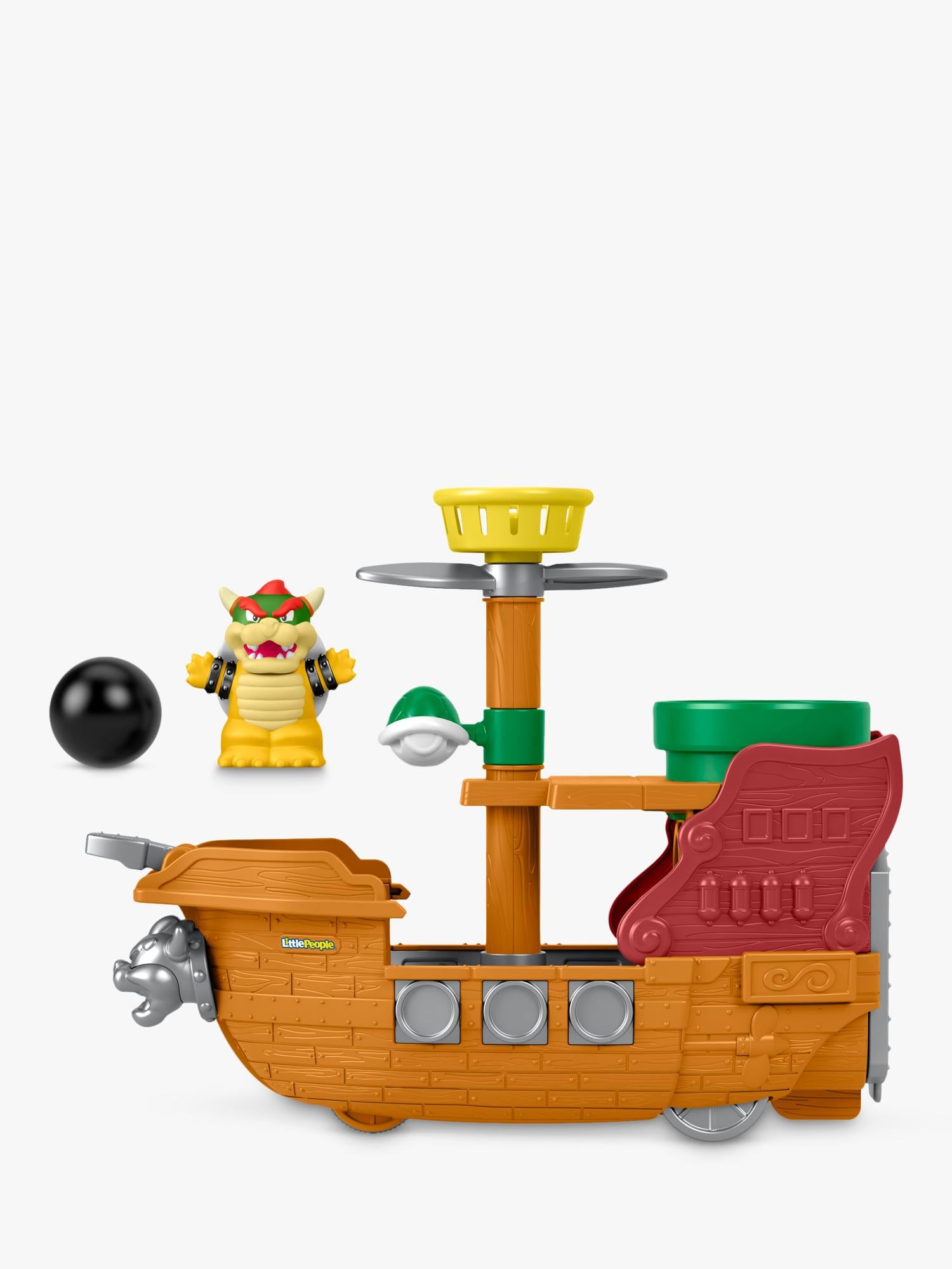 Fisher-Price Little People Super Mario Bowser's Airship playset (British brand)
