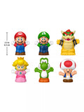 Fisher-Price Little People Super Mario figure set 6-pack - British product