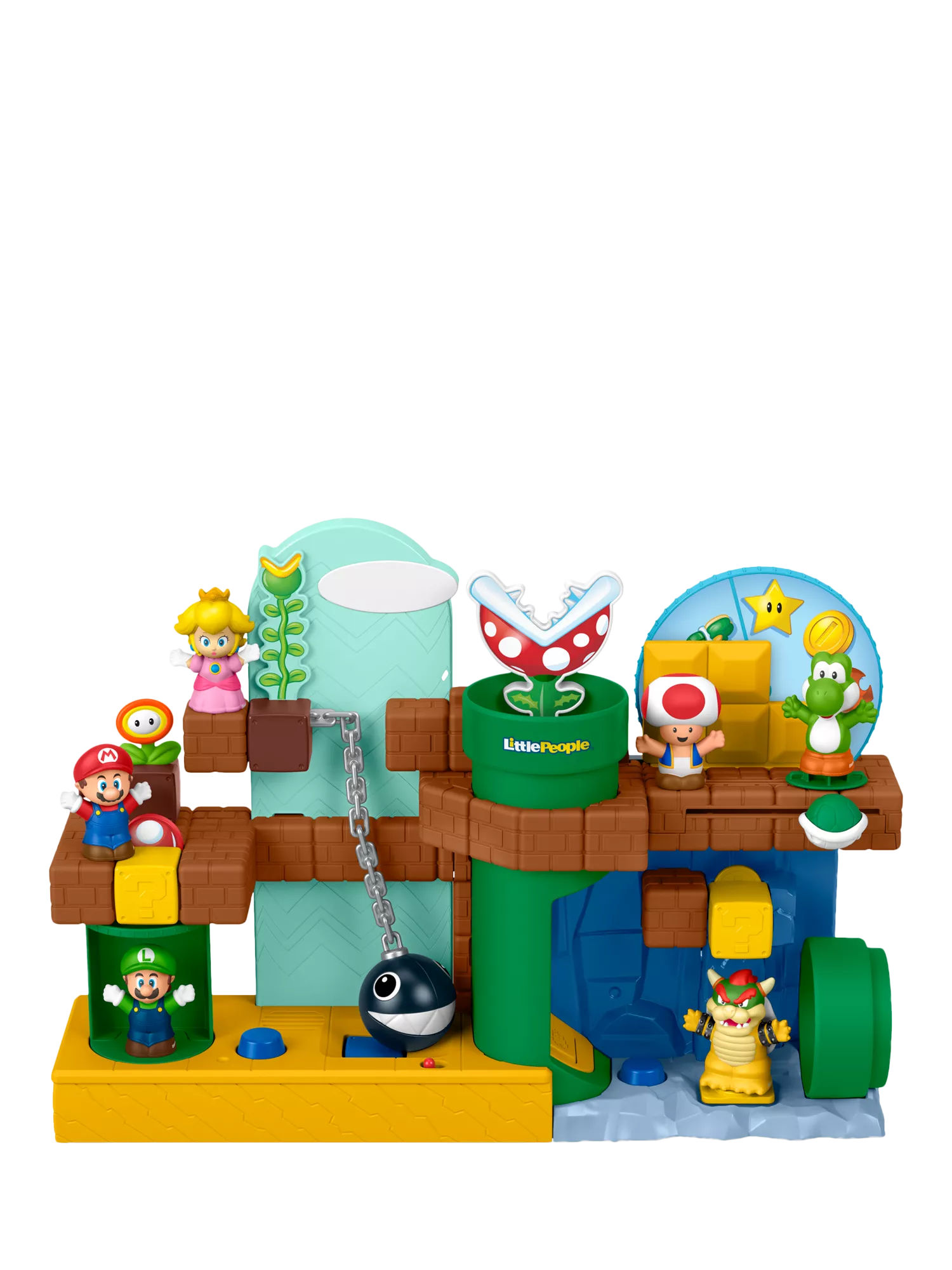 Fisher-Price Little People Super Mario Adventure Playset - British product