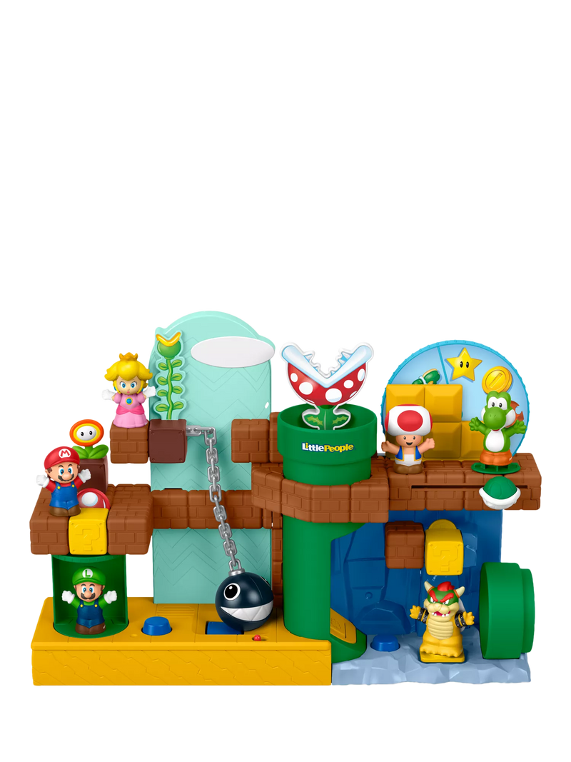 Fisher-Price Little People Super Mario Adventure Playset - British product