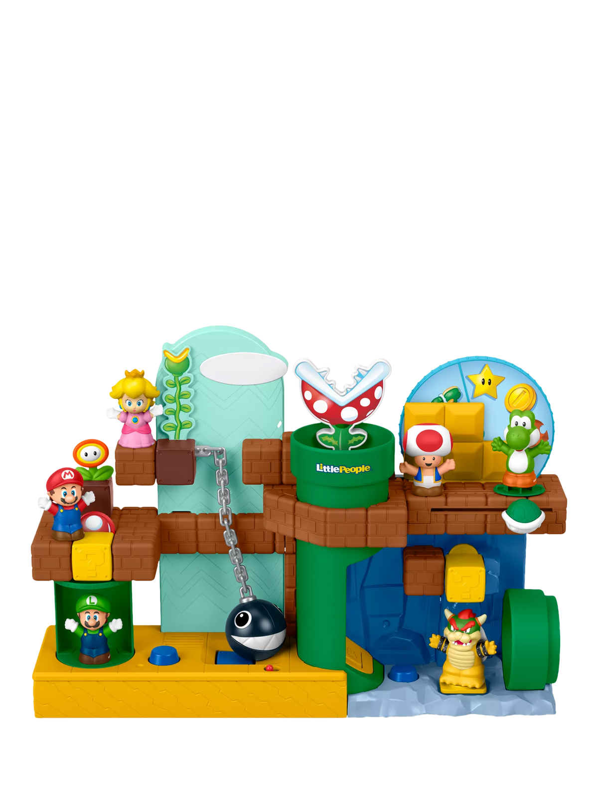 Fisher-Price Little People Super Mario Adventure Playset - British product