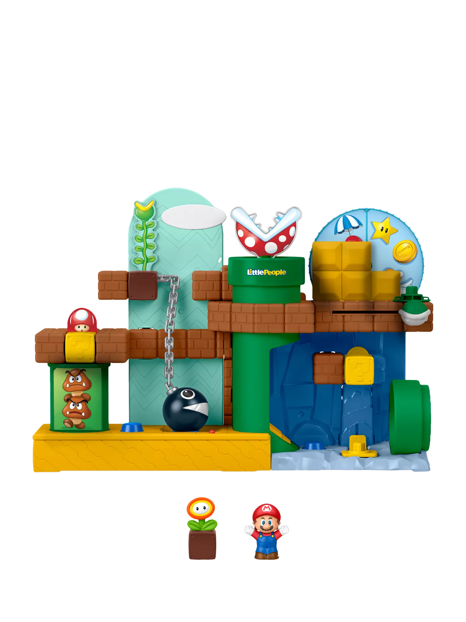 Fisher-Price Little People Super Mario Adventure Playset - British product