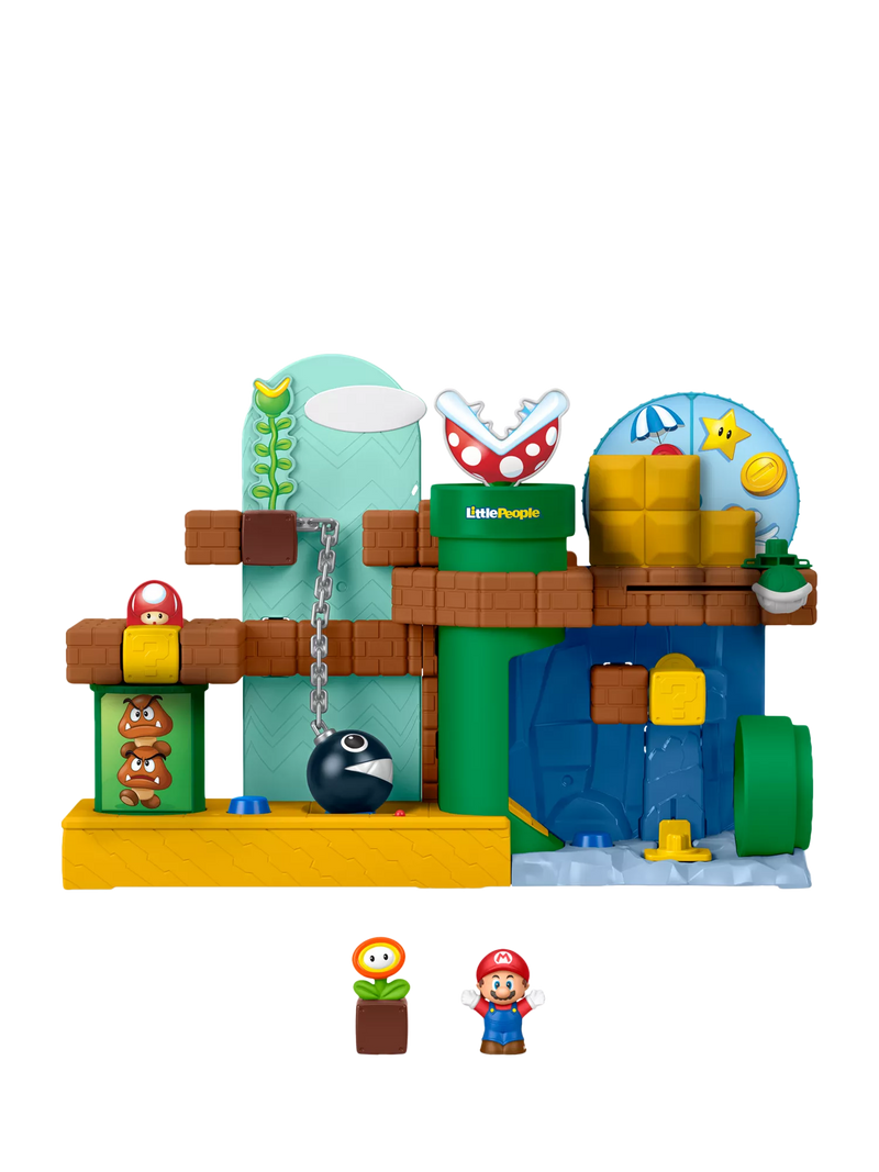Fisher-Price Little People Super Mario Adventure Playset - British product
