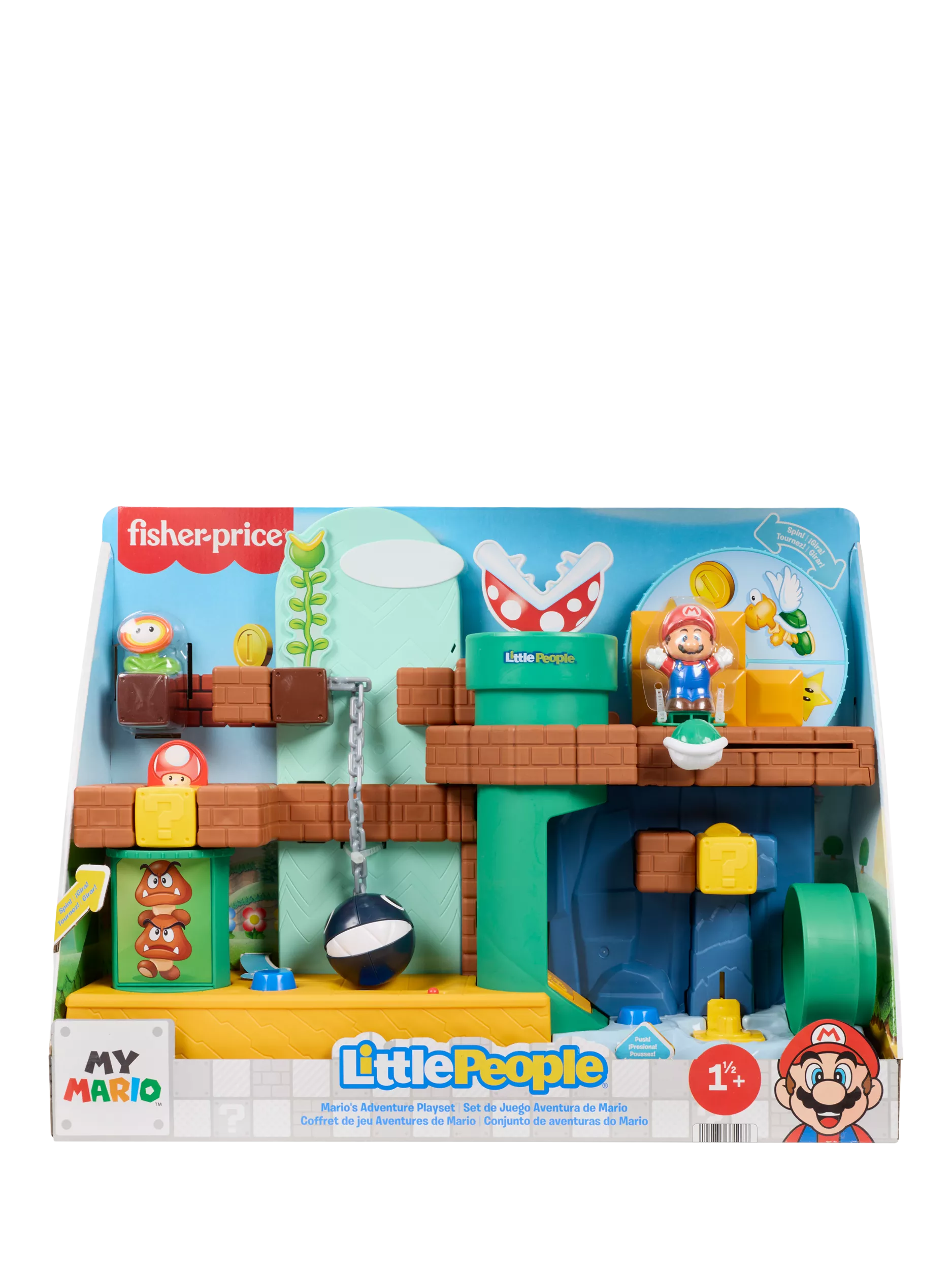 Fisher-Price Little People Super Mario Adventure Playset - British product