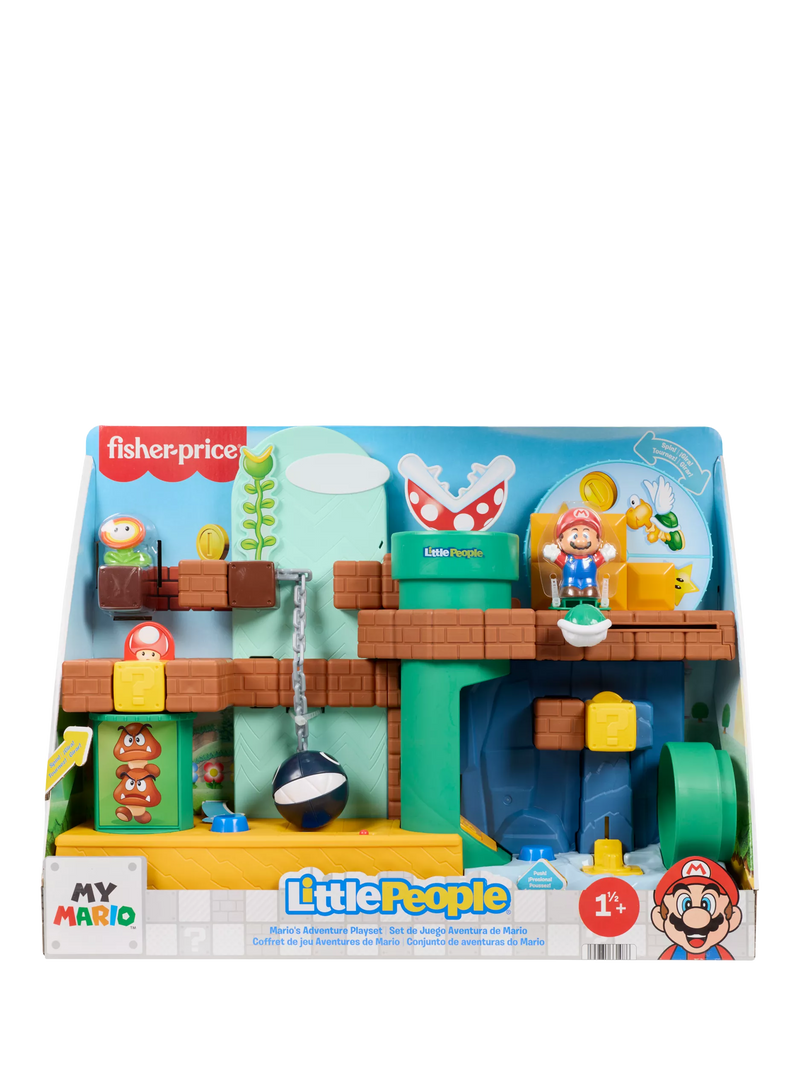 Fisher-Price Little People Super Mario Adventure Playset - British product