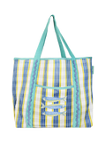 Talking Tables Sardine Check Tote Bag - British product