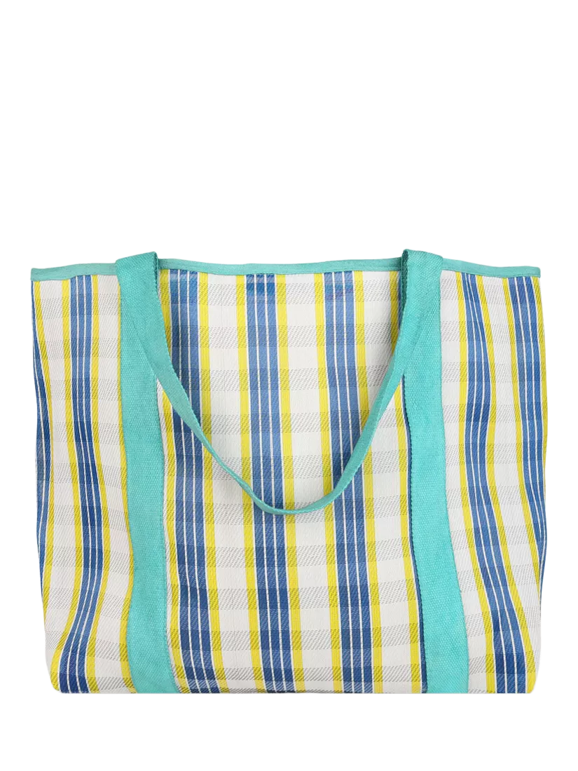 Talking Tables Sardine Check Tote Bag - British product