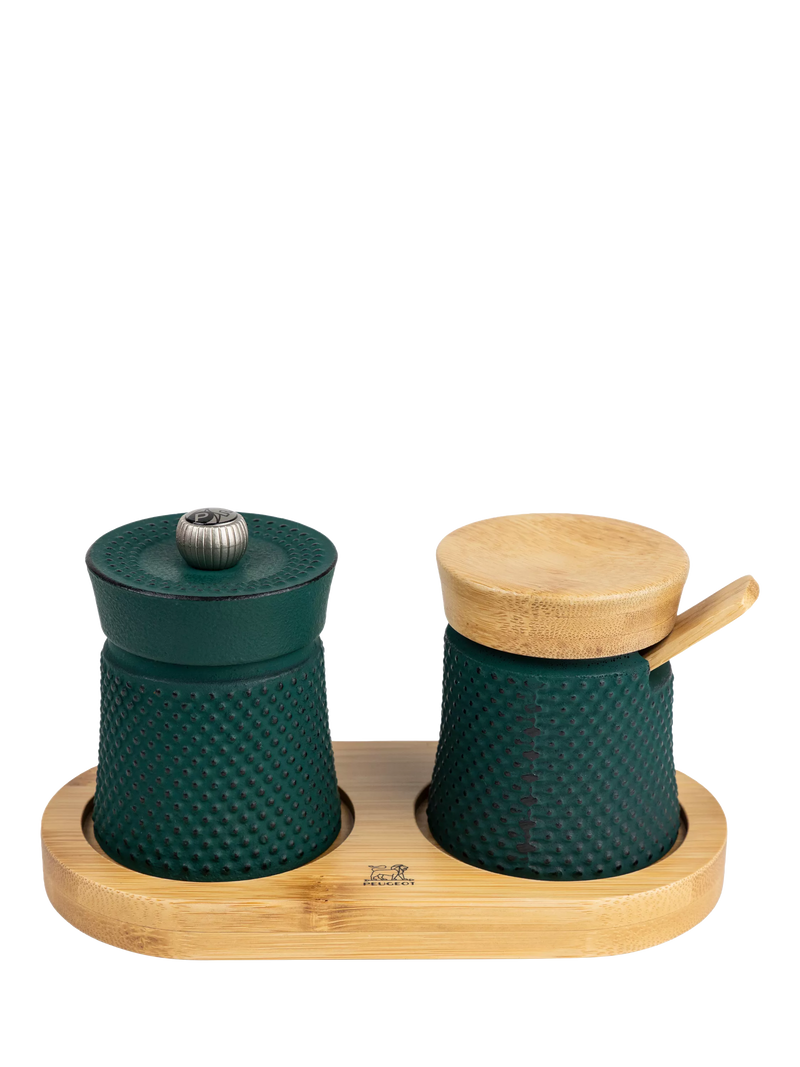Peugeot Bali Spice Palace pepper mill set, imported from the UK