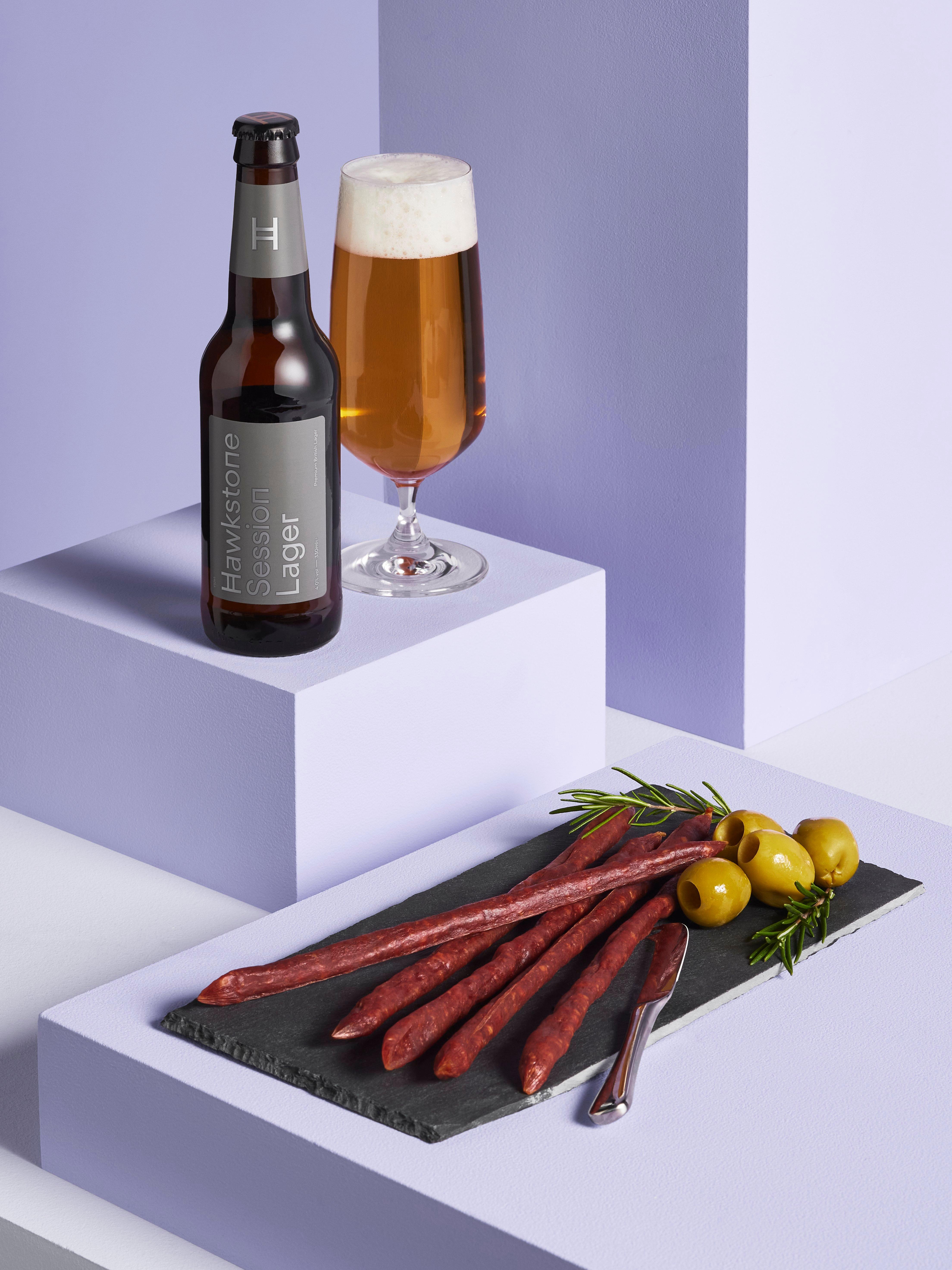 John Lewis craft beer gift box with Hawkstone Salcombe beers, UK version