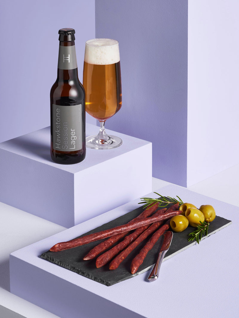 John Lewis craft beer gift box with Hawkstone Salcombe beers, UK version