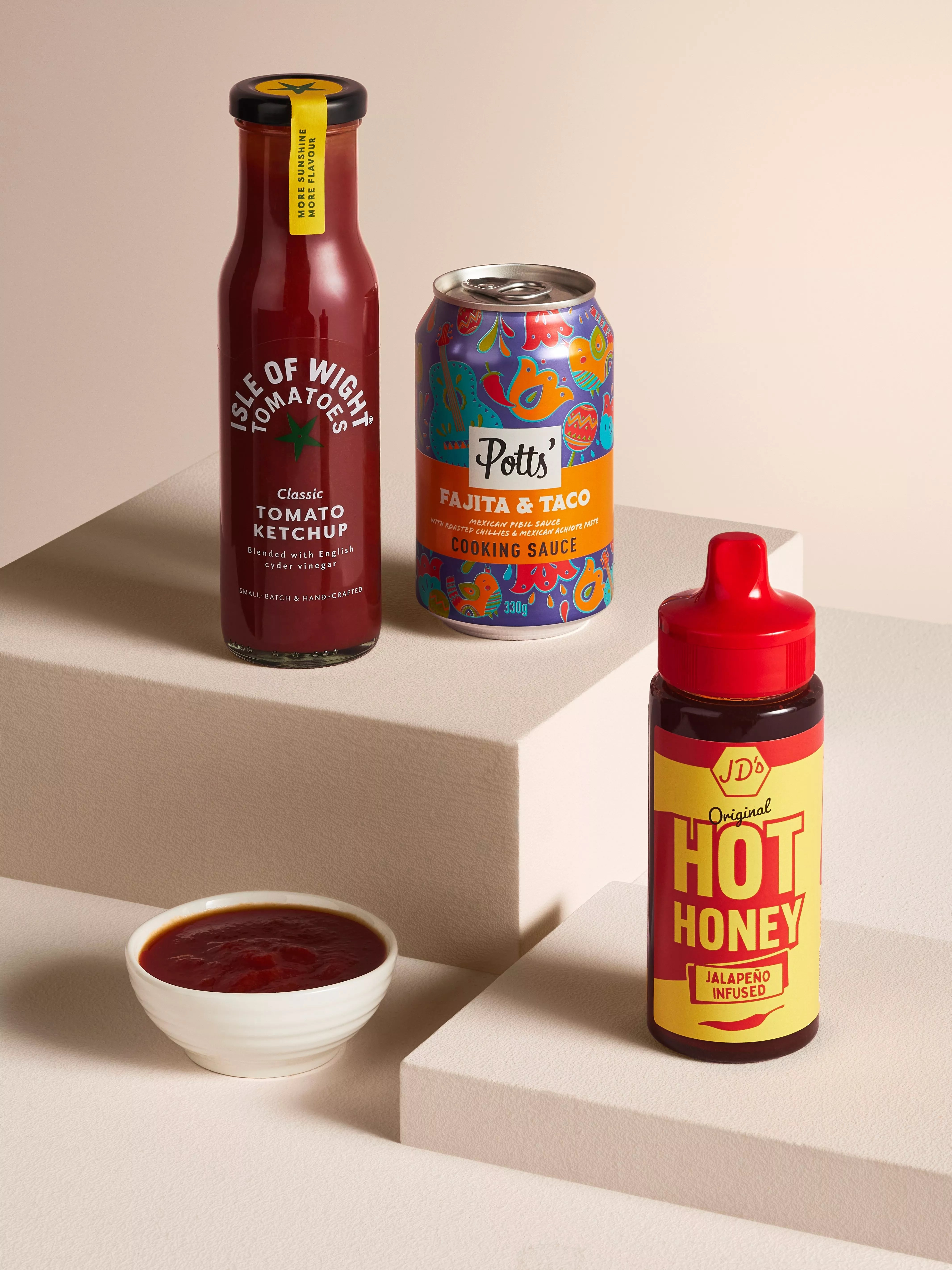 John Lewis Perfect Pantry Gift Bag gourmet food selection - British product