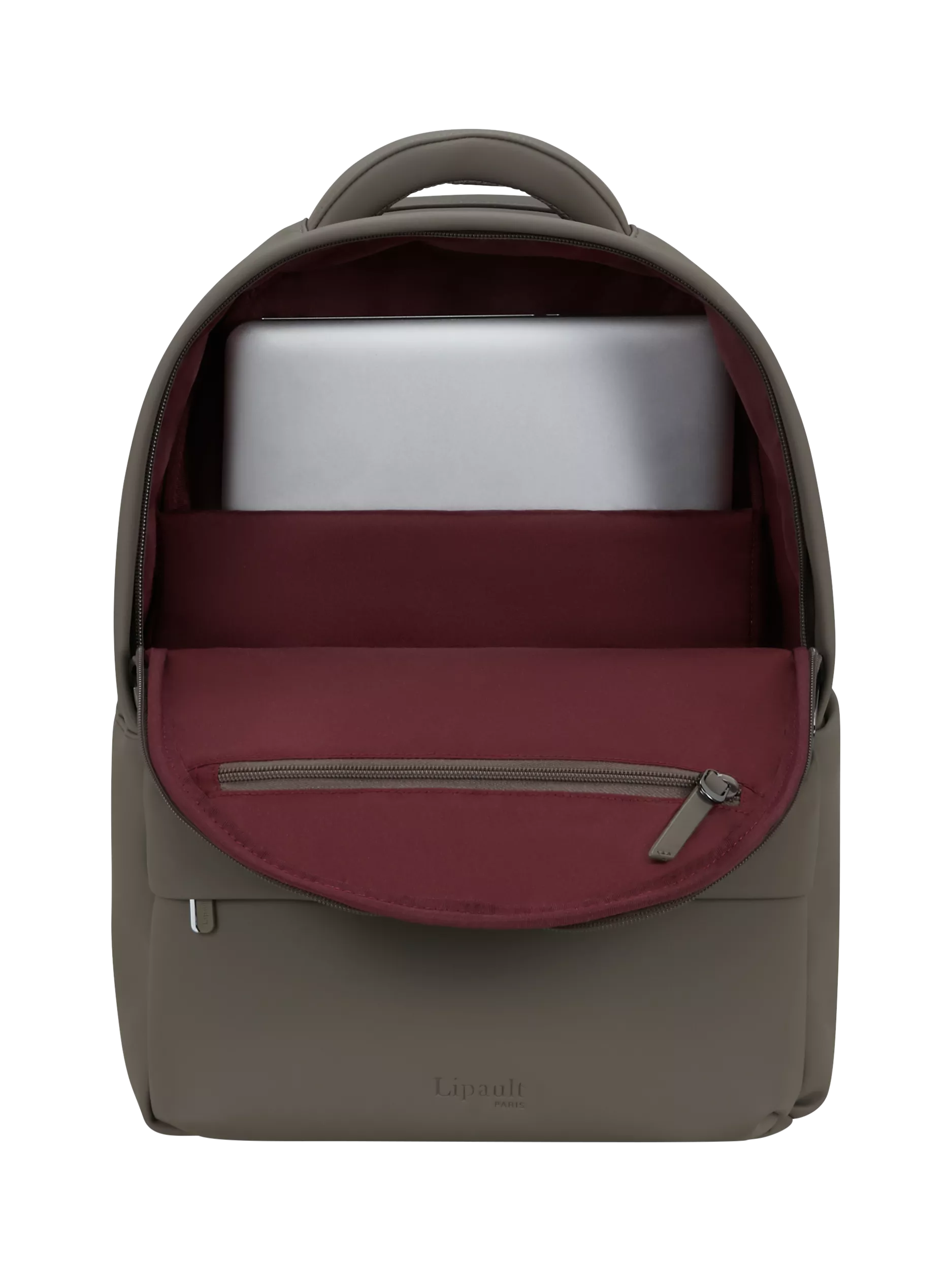 Lipault Lost In Berlin backpack 17L ash stone UK import