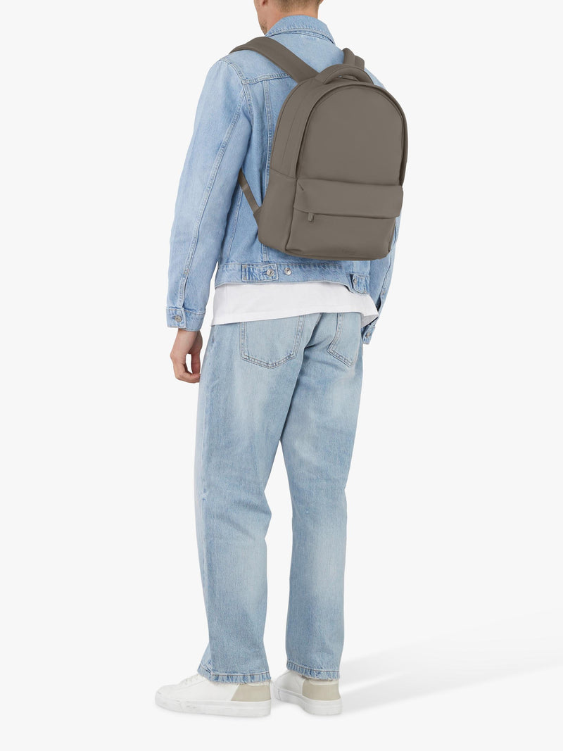 Lipault Lost In Berlin backpack 17L ash stone UK import