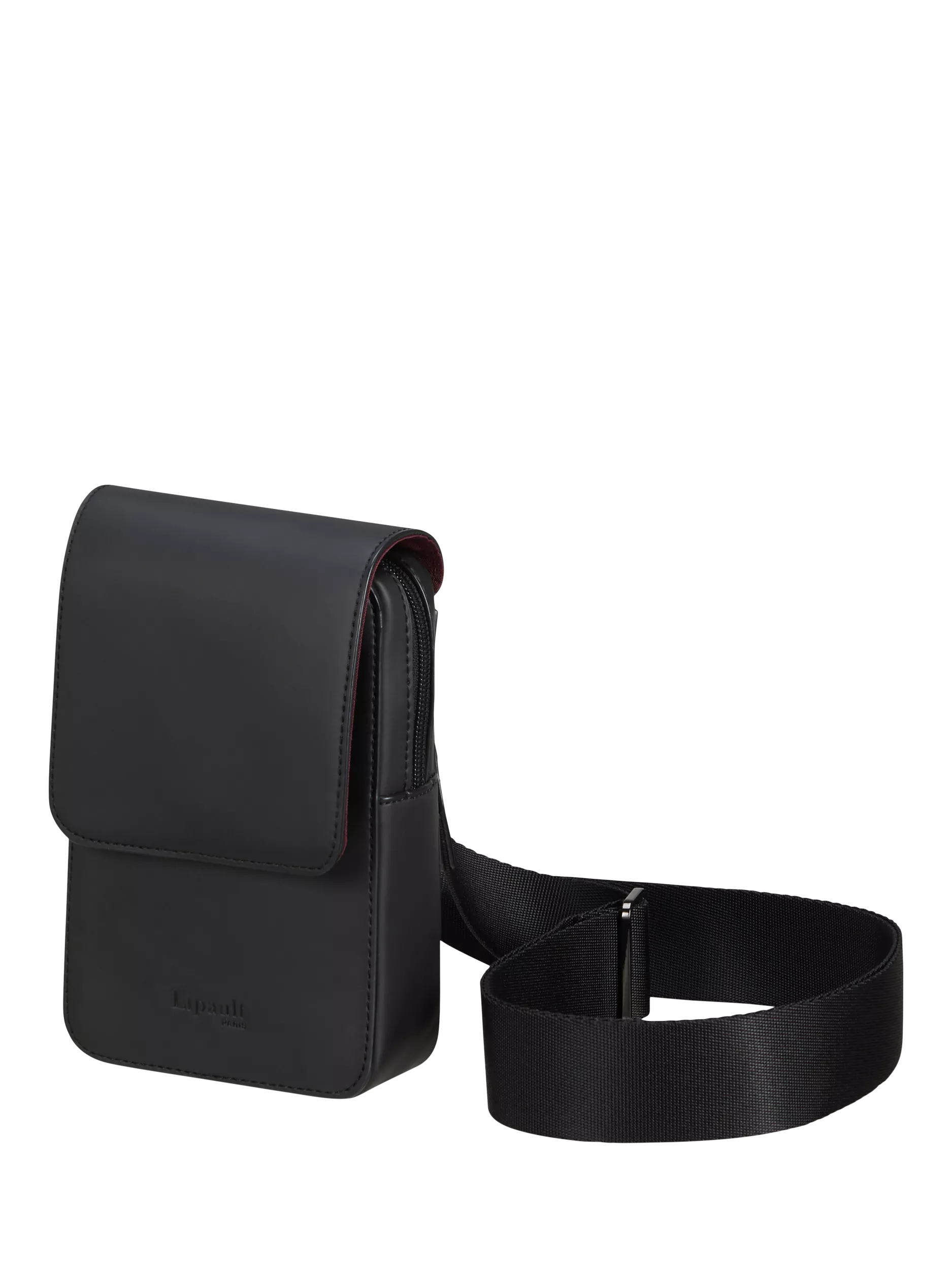 Lipault crossbody travel case black 19x12x5cm (British brand)
