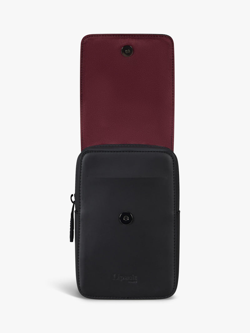 Lipault crossbody travel case black 19x12x5cm (British brand)