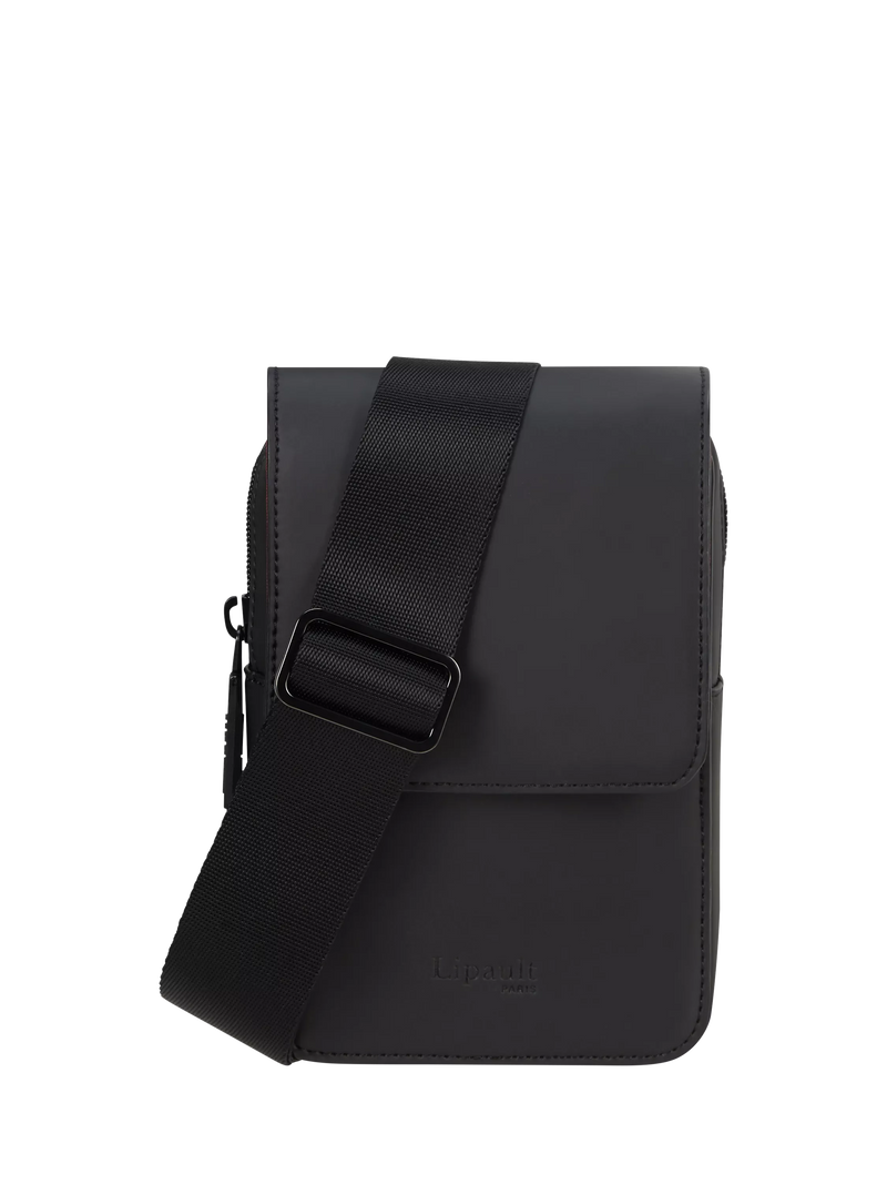 Lipault crossbody travel case black 19x12x5cm (British brand)