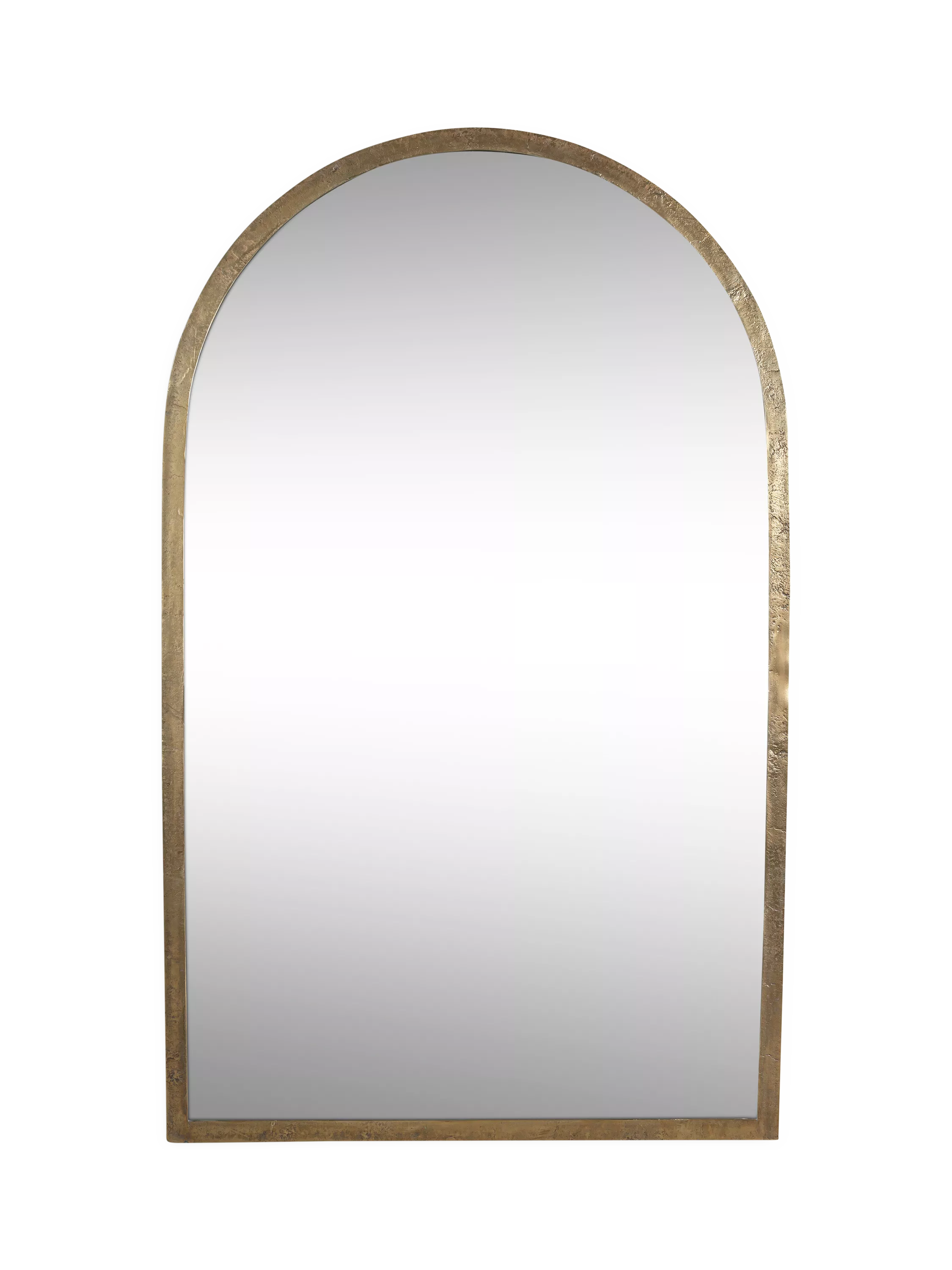 nkuku Murwara full length arched mirror brass - British product