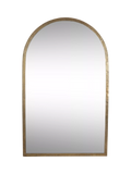 nkuku Murwara full length arched mirror brass - British product