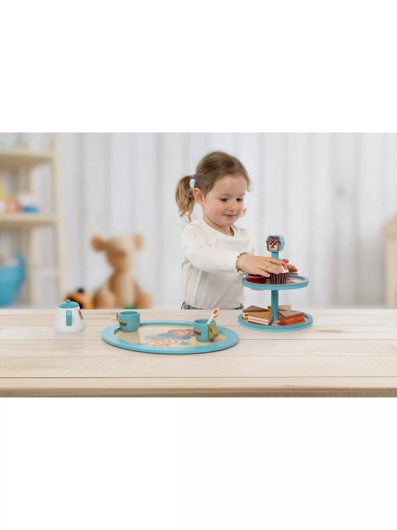 Paddington Bear wooden tea party play set - British product