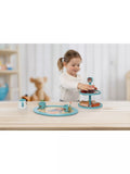 Paddington Bear wooden tea party play set - British product