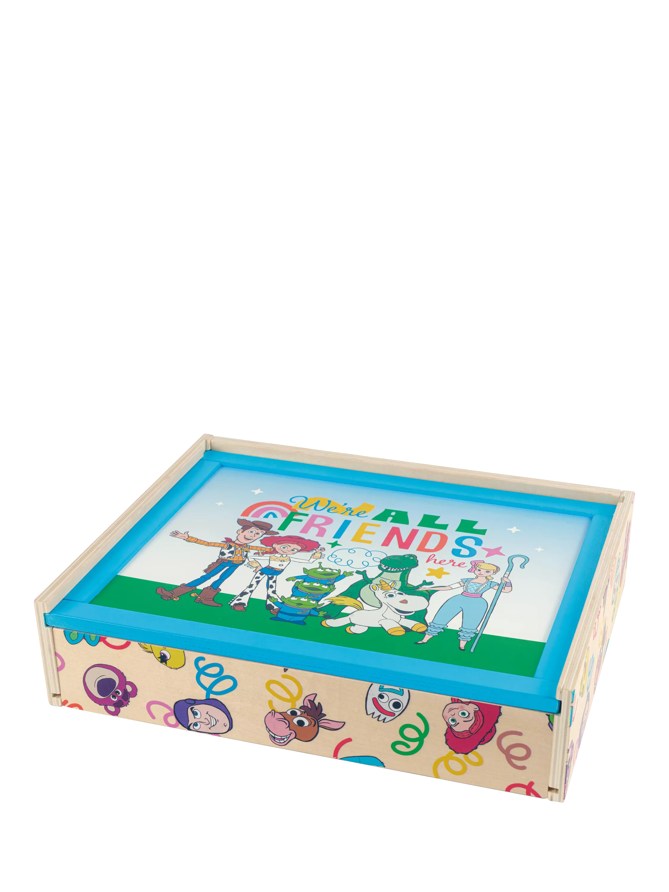 Disney Toy Story wooden activity carry case (British brand)