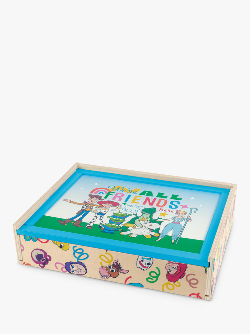 Disney Toy Story wooden activity carry case (British brand)