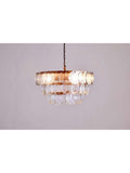 nkuku Kagitha small glass chandelier adjustable drop (British brand)