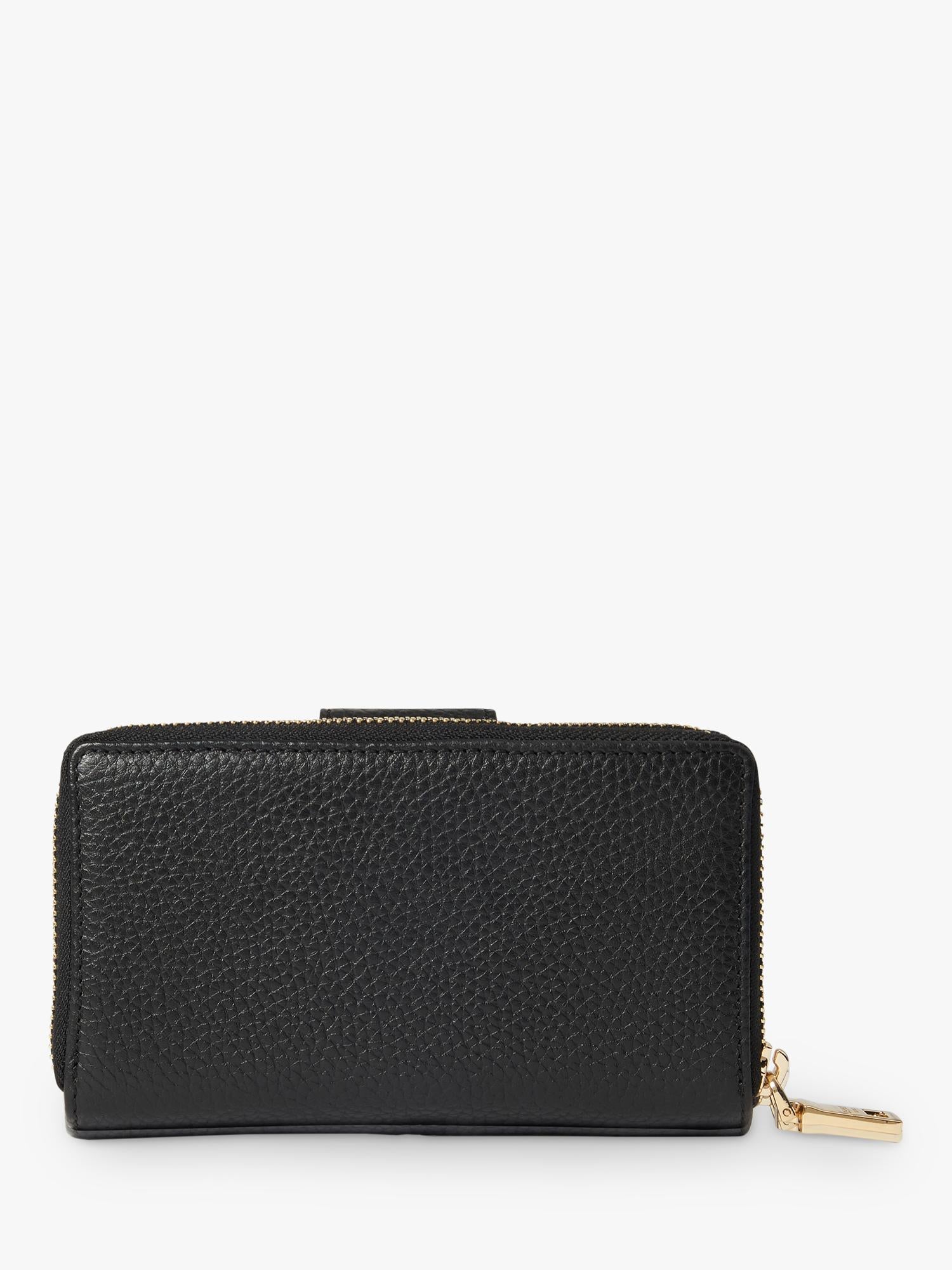 Osprey London medium leather popper purse - British product